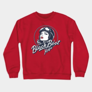 Biker Girl Crewneck Sweatshirt